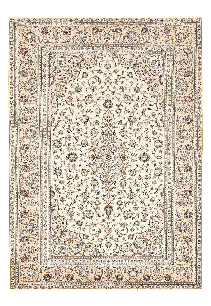 Perzisch tapijt - Keshan - 308 x 208 cm - licht beige