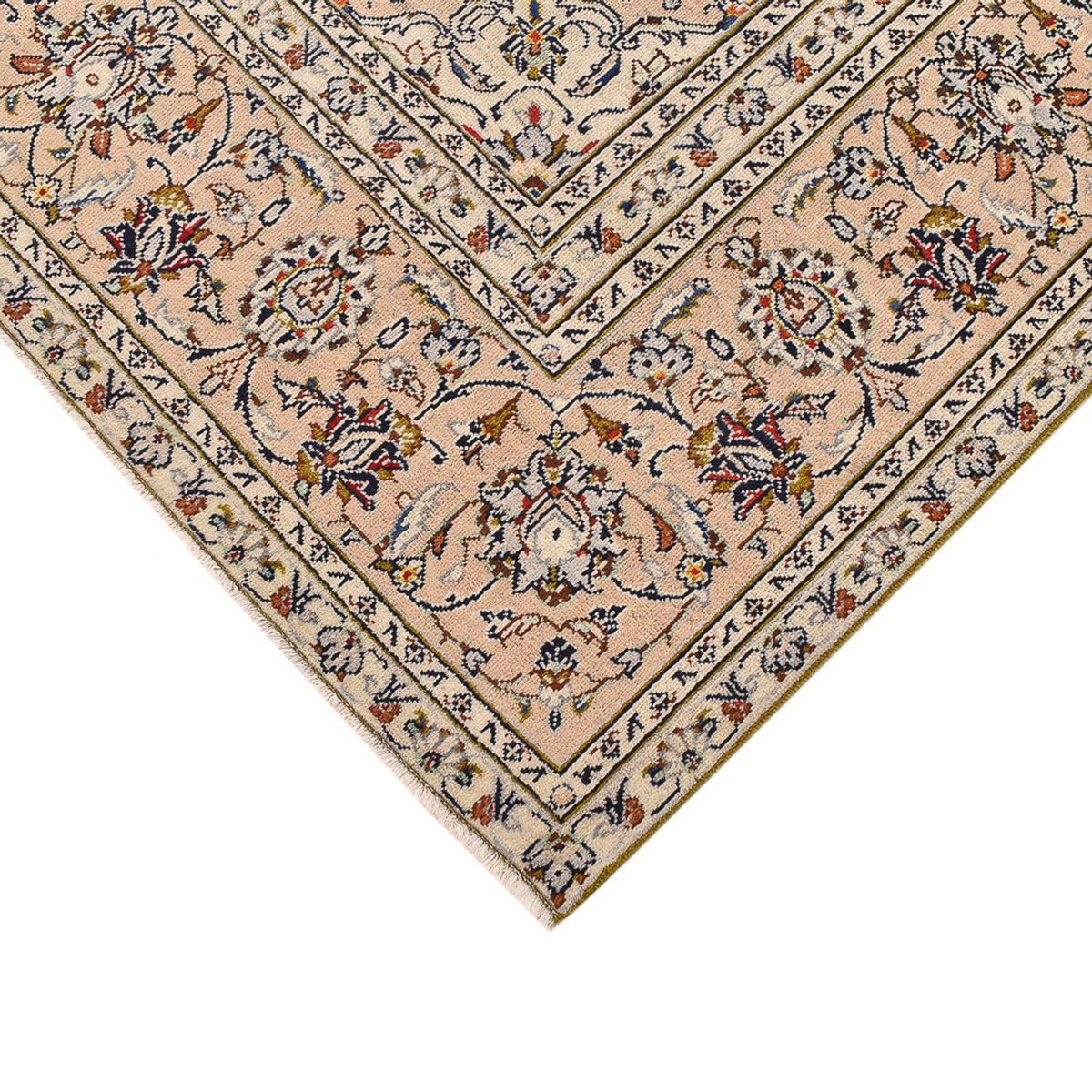 Perzisch tapijt - Keshan - 308 x 208 cm - licht beige