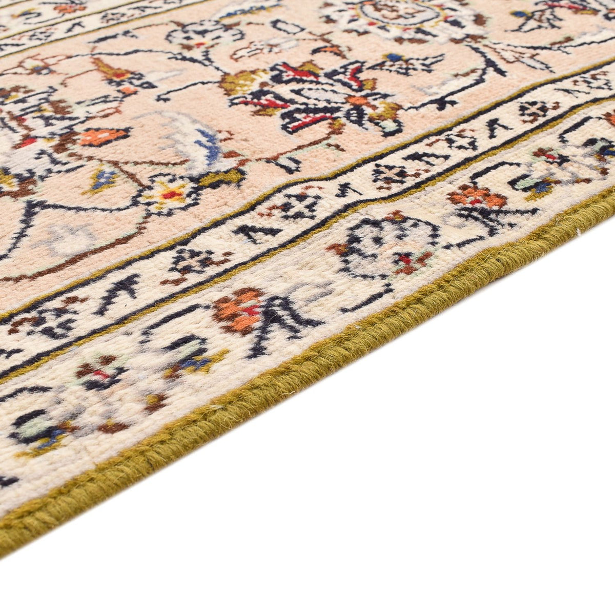 Perzisch tapijt - Keshan - 308 x 208 cm - licht beige