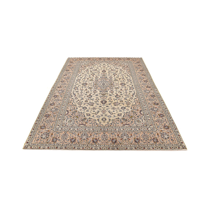 Perzisch tapijt - Keshan - 308 x 208 cm - licht beige