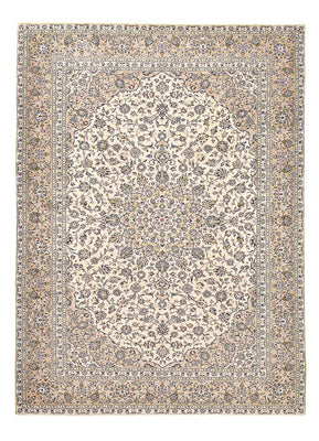 Perzisch tapijt - Keshan - 403 x 282 cm - licht beige