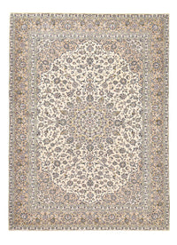 Perzisch tapijt - Keshan - 403 x 282 cm - licht beige
