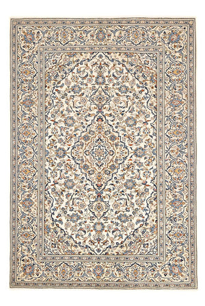 Perzisch tapijt - Keshan - 300 x 200 cm - licht beige