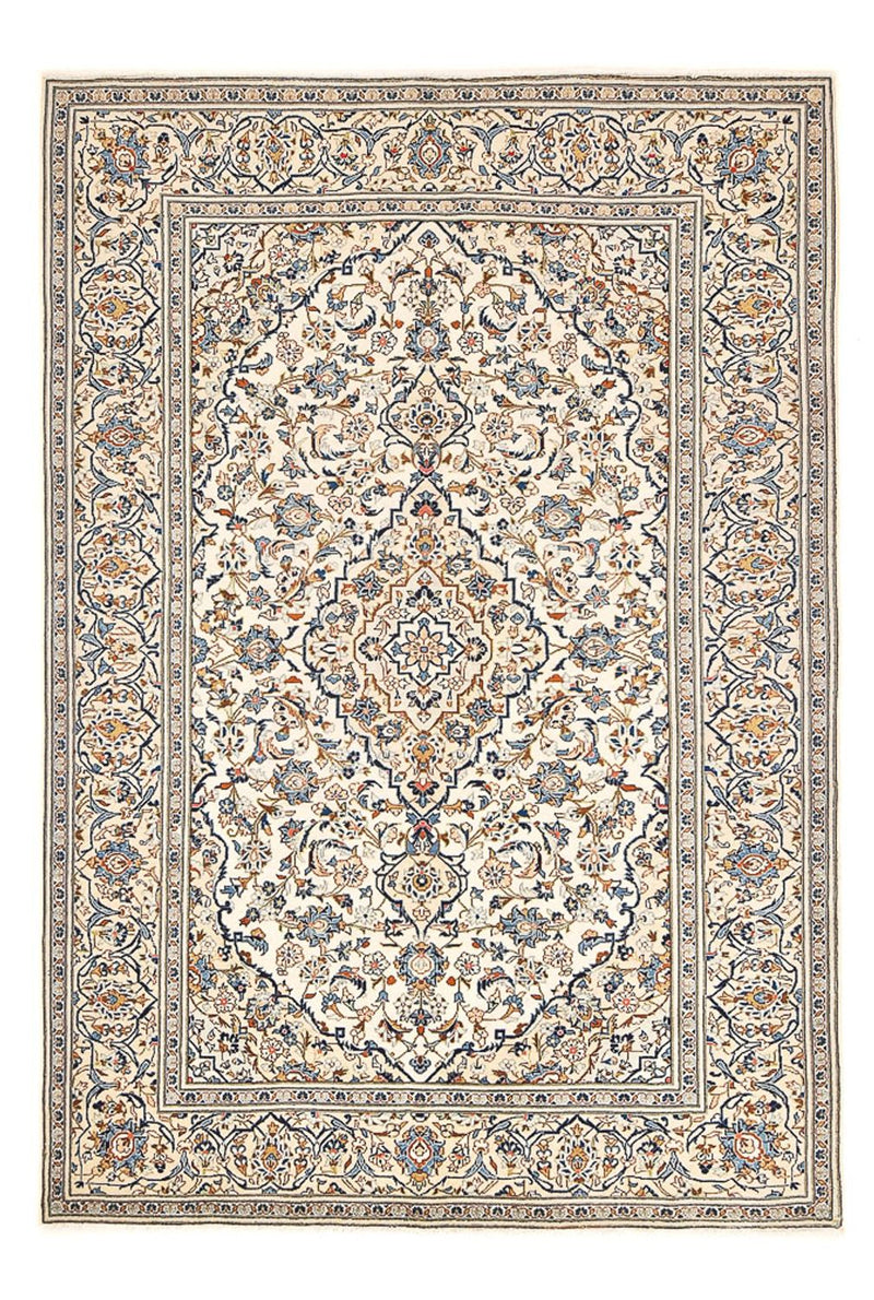 Perzisch tapijt - Keshan - 300 x 200 cm - licht beige