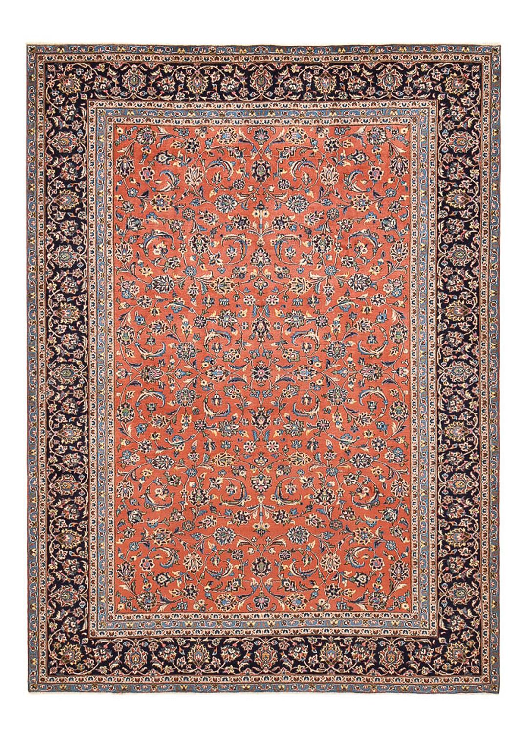 Perzisch tapijt - Keshan - 336 x 243 cm - rood