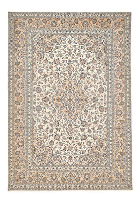 Perzisch tapijt - Keshan - 360 x 250 cm - licht beige