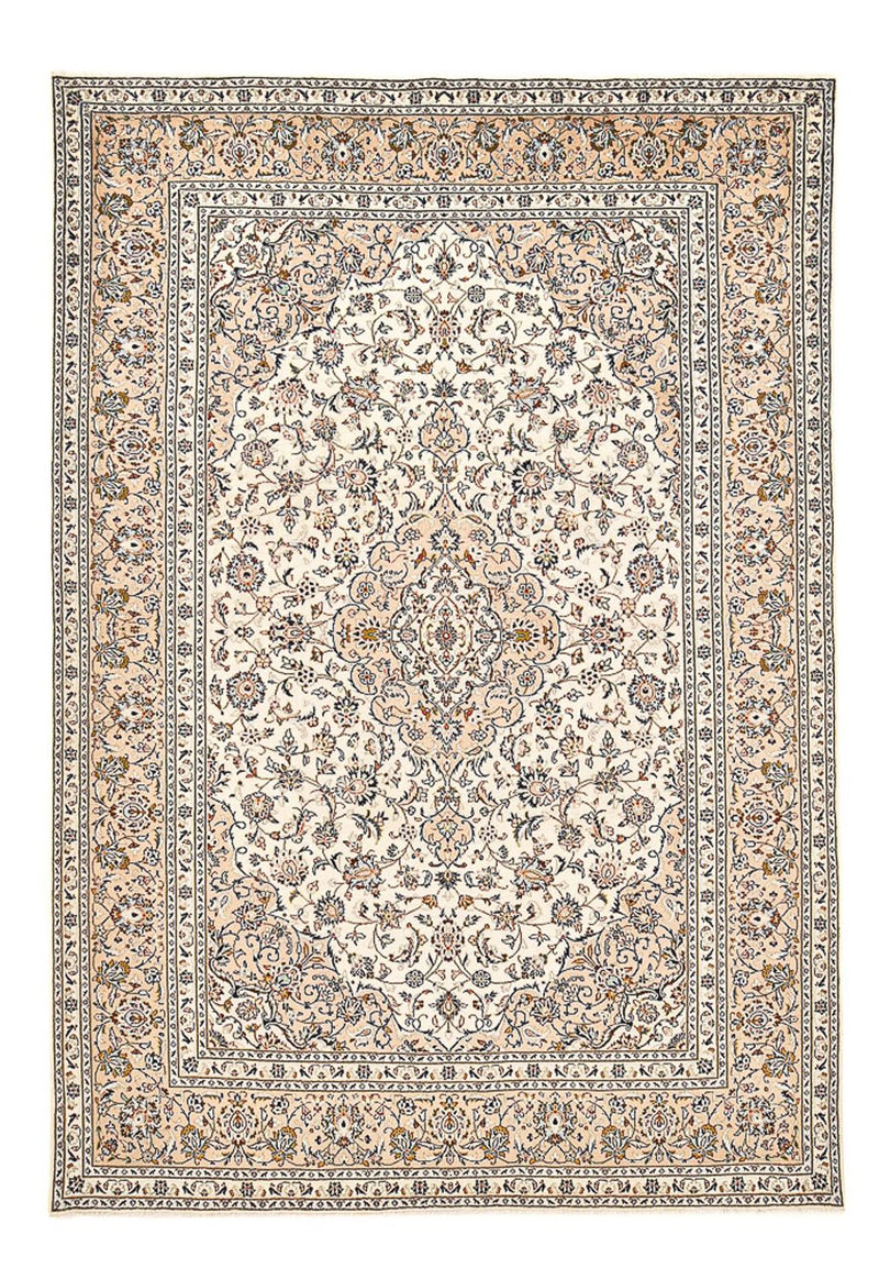 Perzisch tapijt - Keshan - 360 x 250 cm - licht beige