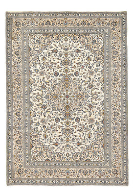 Perzisch tapijt - Keshan - 360 x 246 cm - licht beige