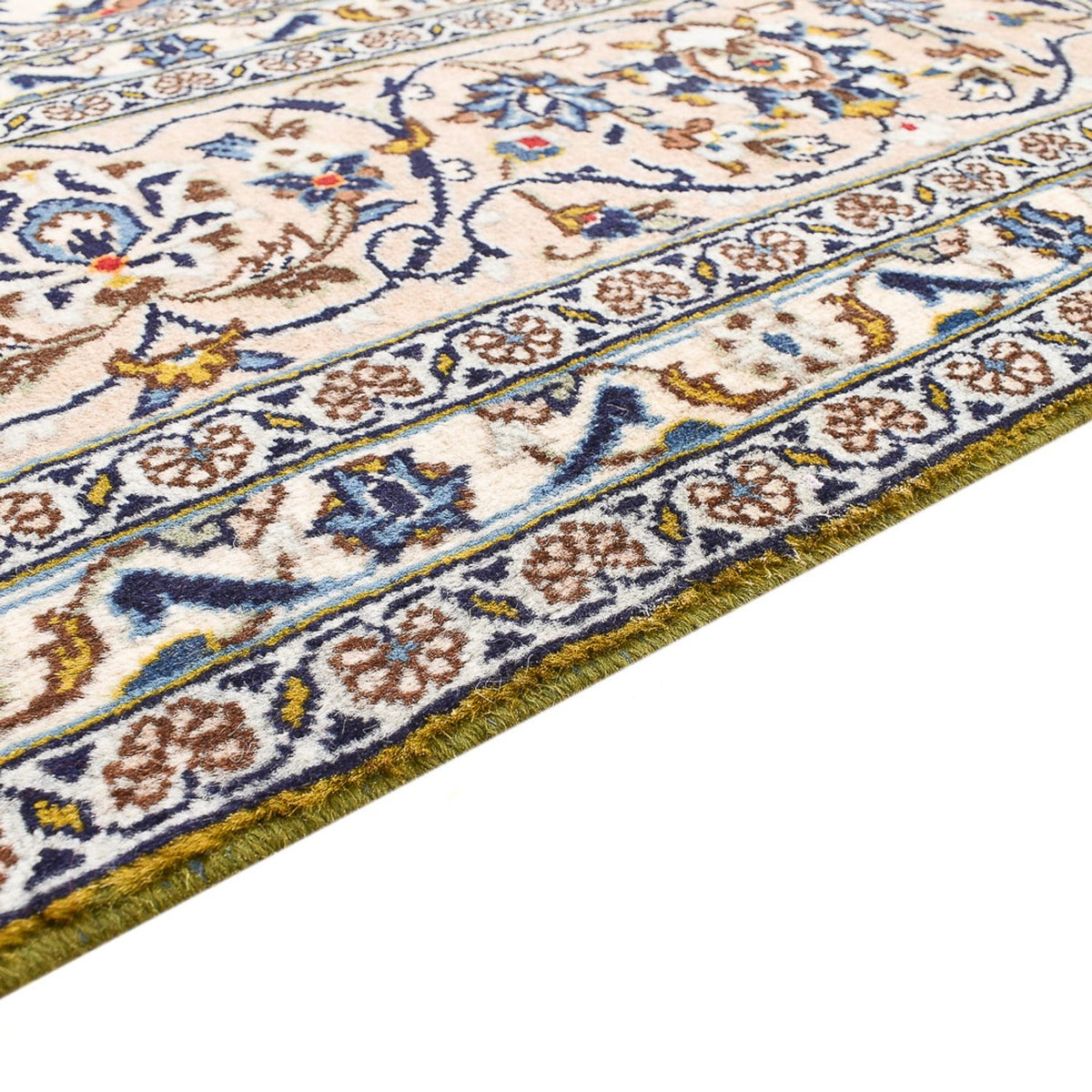 Perzisch tapijt - Keshan - 360 x 246 cm - licht beige