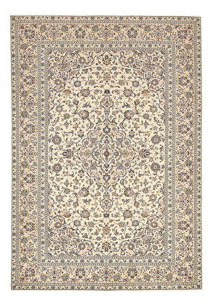 Perzisch tapijt - Keshan - 352 x 242 cm - licht beige