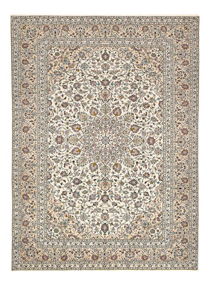 Perzisch tapijt - Keshan - 340 x 245 cm - licht beige