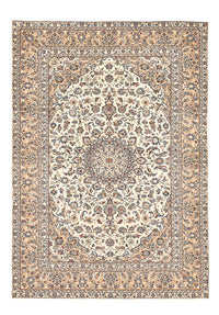 Perzisch tapijt - Keshan - 333 x 235 cm - licht beige