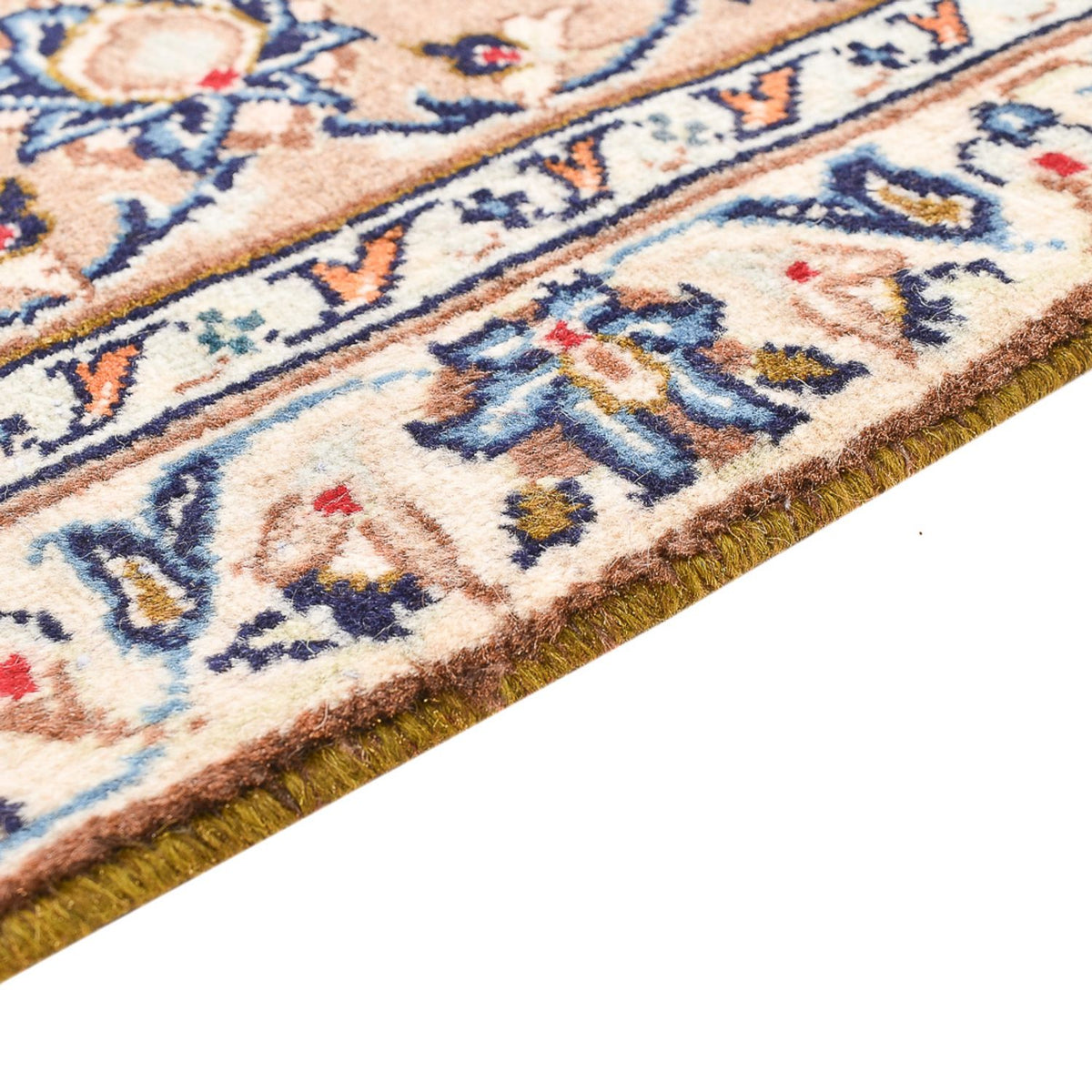 Perzisch tapijt - Keshan - 333 x 235 cm - licht beige