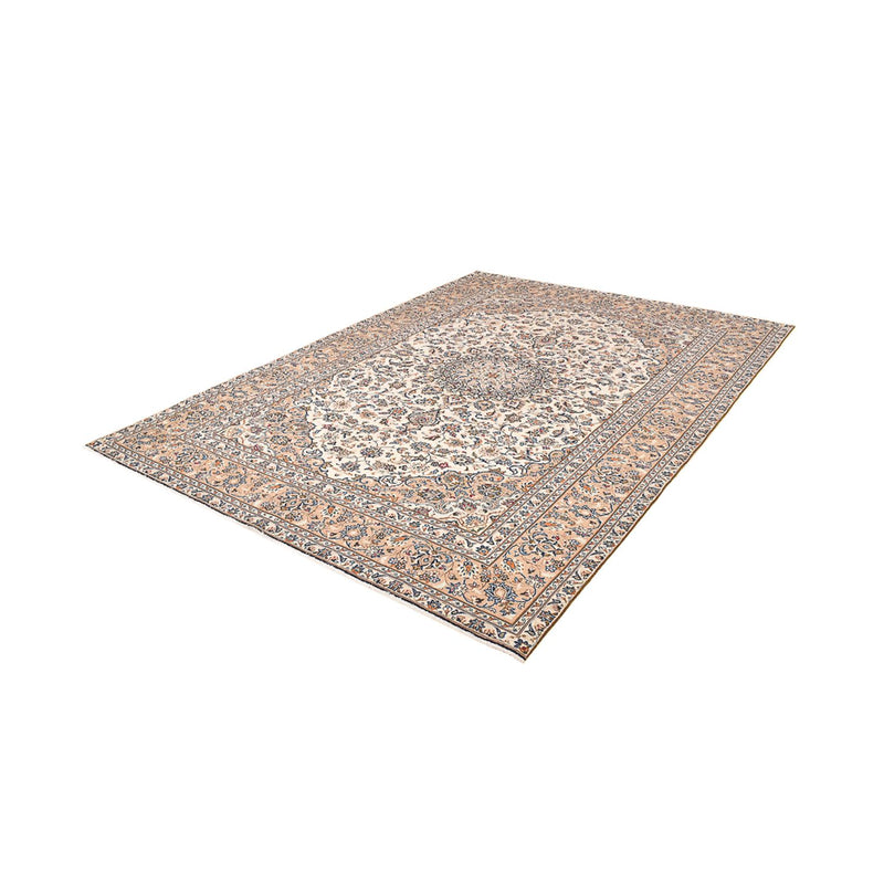 Perzisch tapijt - Keshan - 333 x 235 cm - licht beige
