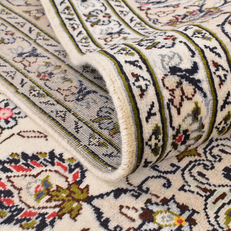 Perzisch tapijt - Keshan - 356 x 242 cm - licht beige