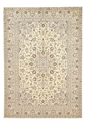 Perzisch tapijt - Keshan - 349 x 235 cm - zand