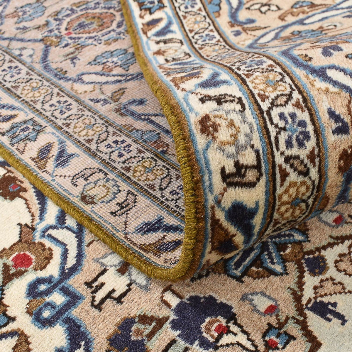 Perzisch tapijt - Keshan - 345 x 235 cm - zand