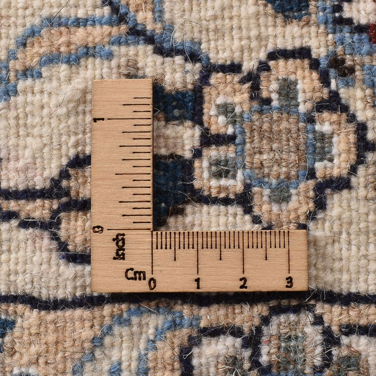 Perzisch tapijt - Nain - 290 x 243 cm - donkerblauw