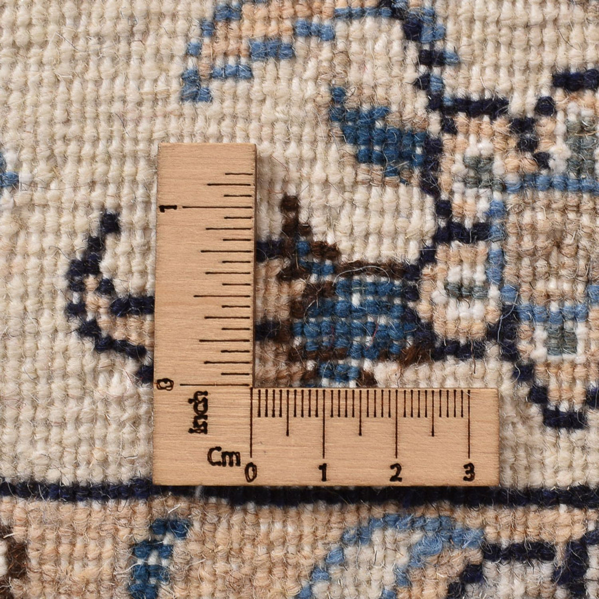 Perzisch tapijt - Nain - 292 x 243 cm - donkerblauw