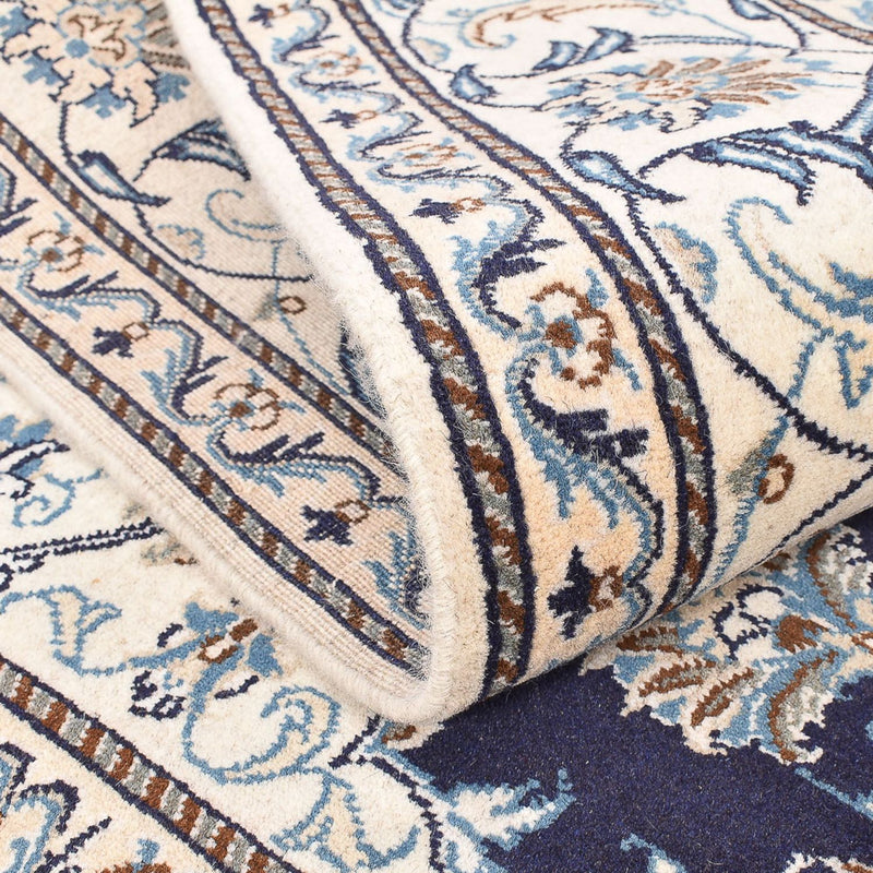 Perzisch tapijt - Nain vierkant  - 208 x 200 cm - donkerblauw