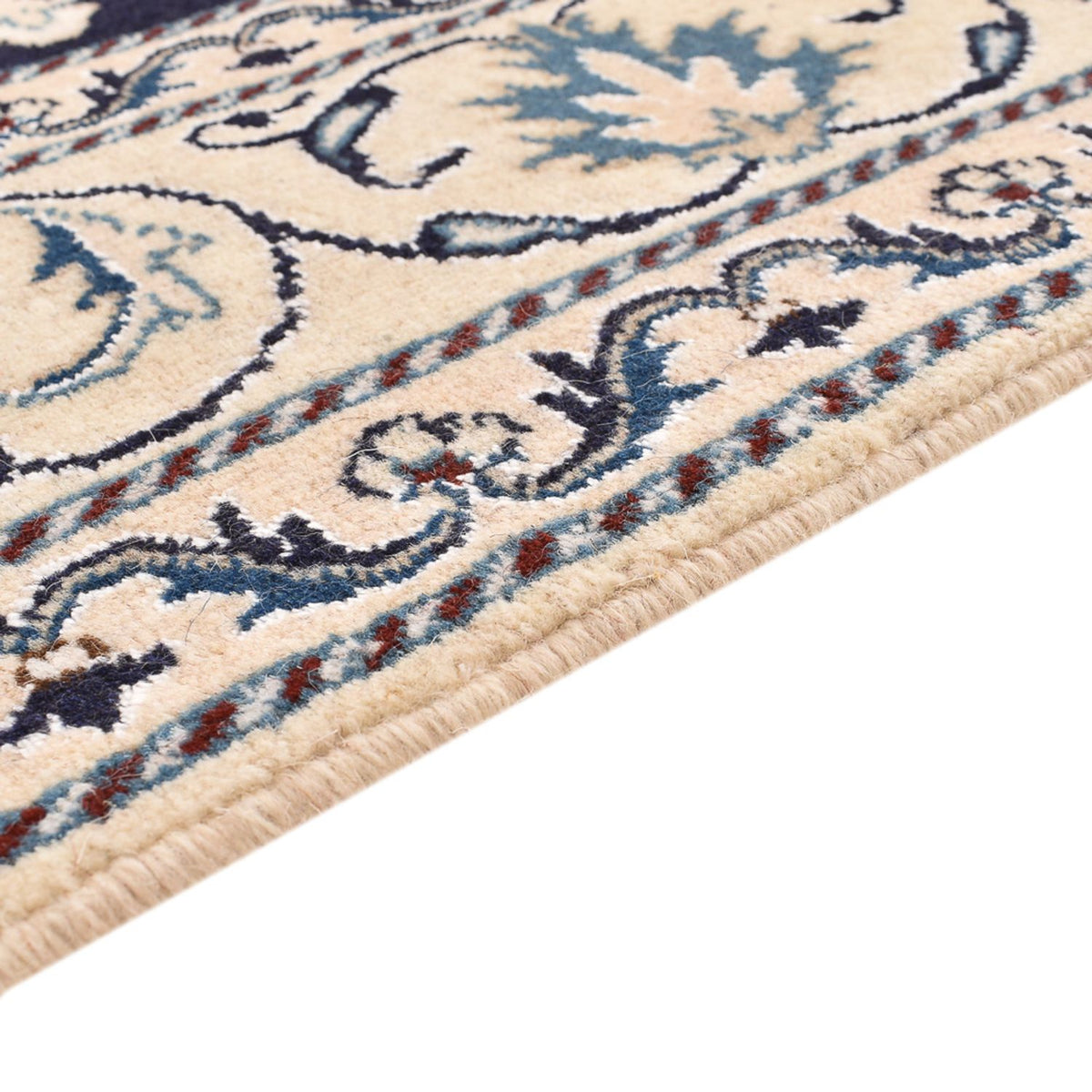 Perzisch tapijt - Nain - 200 x 149 cm - donkerblauw