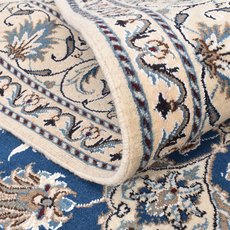 Perzisch tapijt - Nain - 202 x 155 cm - donkerblauw