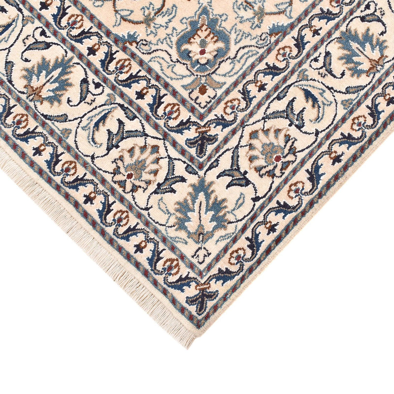 Perzisch tapijt - Nain - 197 x 147 cm - licht beige