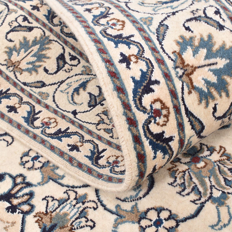 Perzisch tapijt - Nain - 197 x 147 cm - licht beige