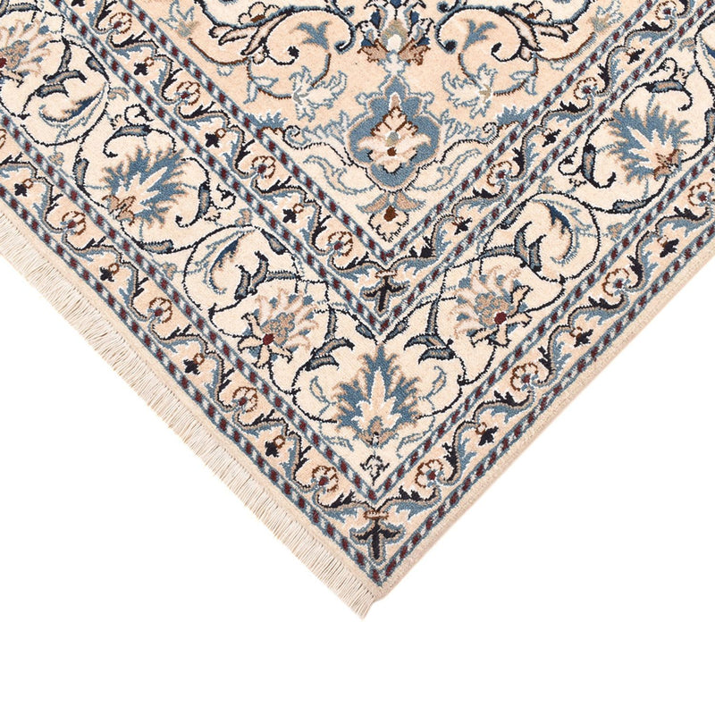 Perzisch tapijt - Nain - 209 x 146 cm - licht beige