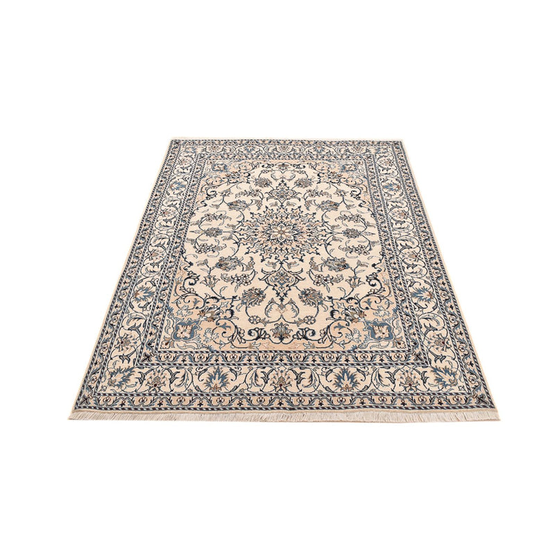 Perzisch tapijt - Nain - 209 x 146 cm - licht beige