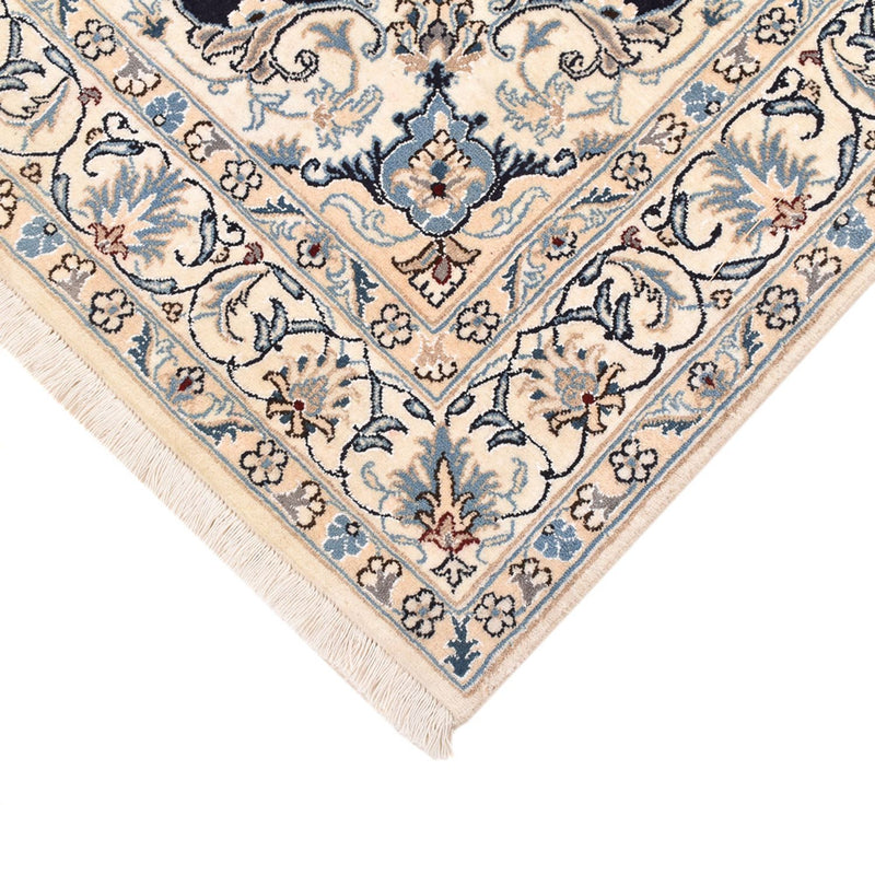 Perzisch tapijt - Nain - 193 x 143 cm - donkerblauw