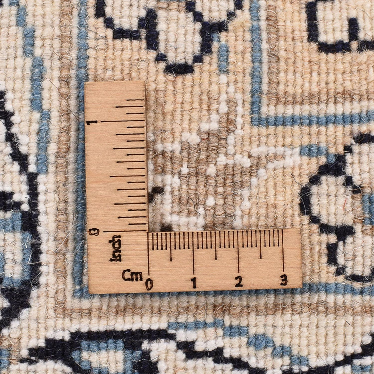 Perzisch tapijt - Nain - 193 x 143 cm - donkerblauw