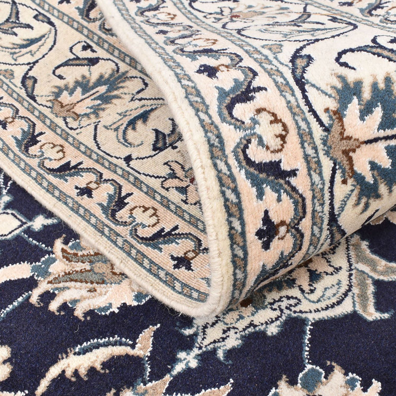 Perzisch tapijt - Nain - 207 x 149 cm - donkerblauw