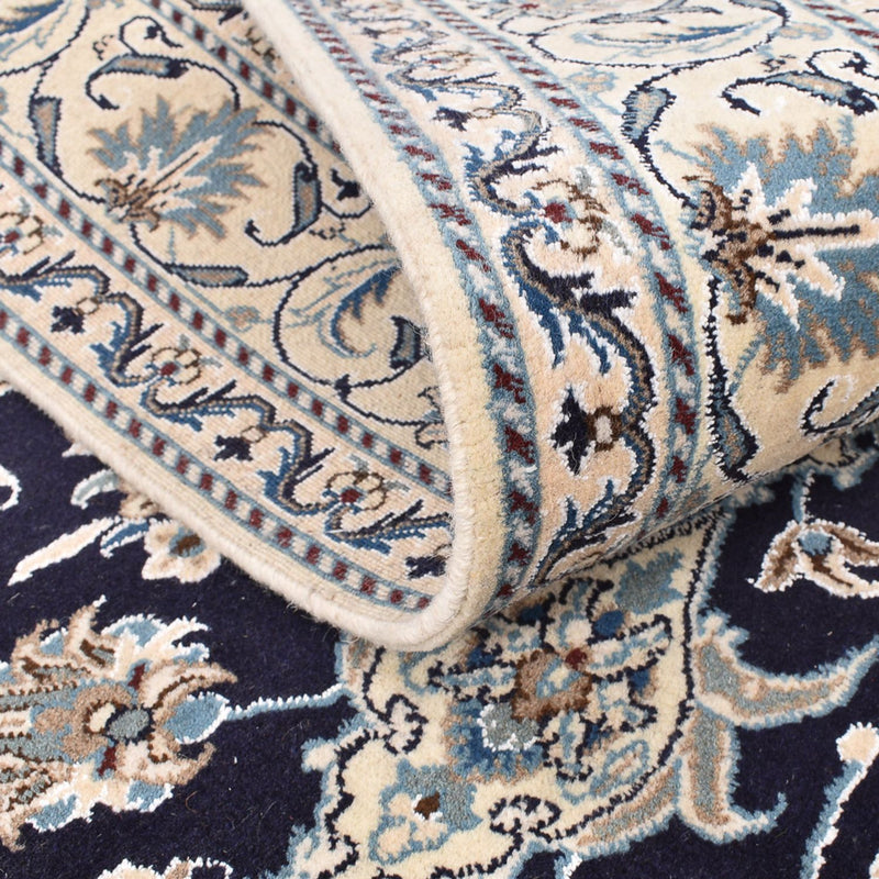 Perzisch tapijt - Nain - 203 x 150 cm - donkerblauw