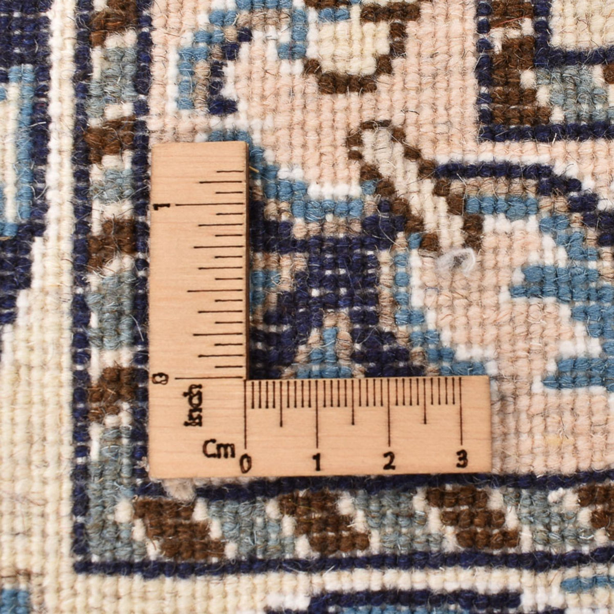 Perzisch tapijt - Nain - 230 x 167 cm - licht beige