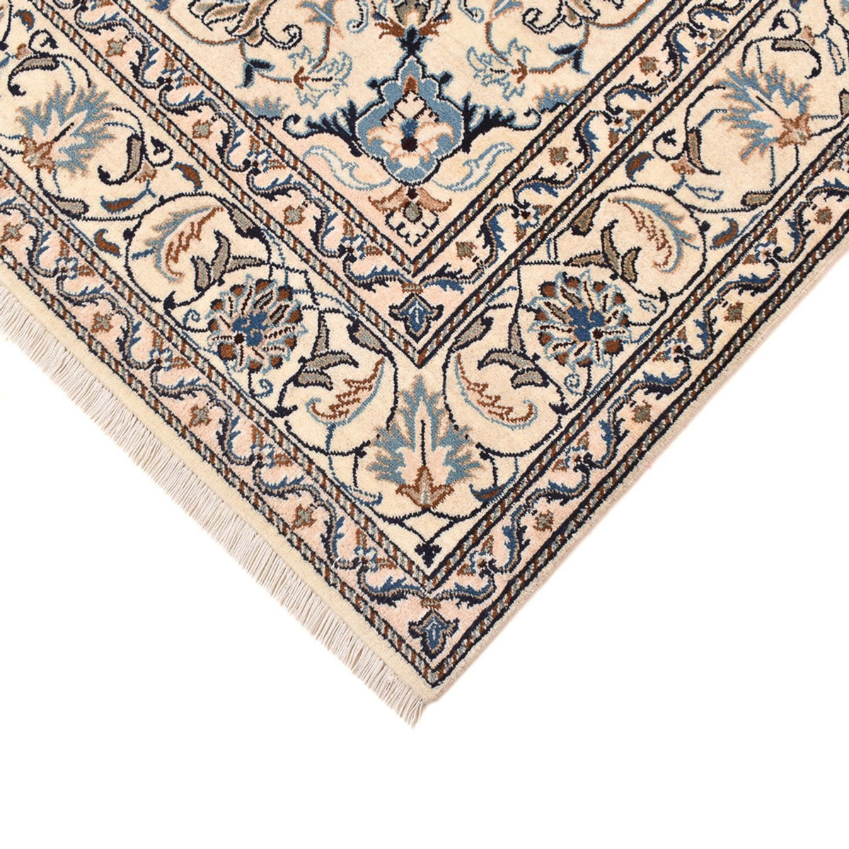 Perzisch tapijt - Nain - 237 x 165 cm - donkerblauw