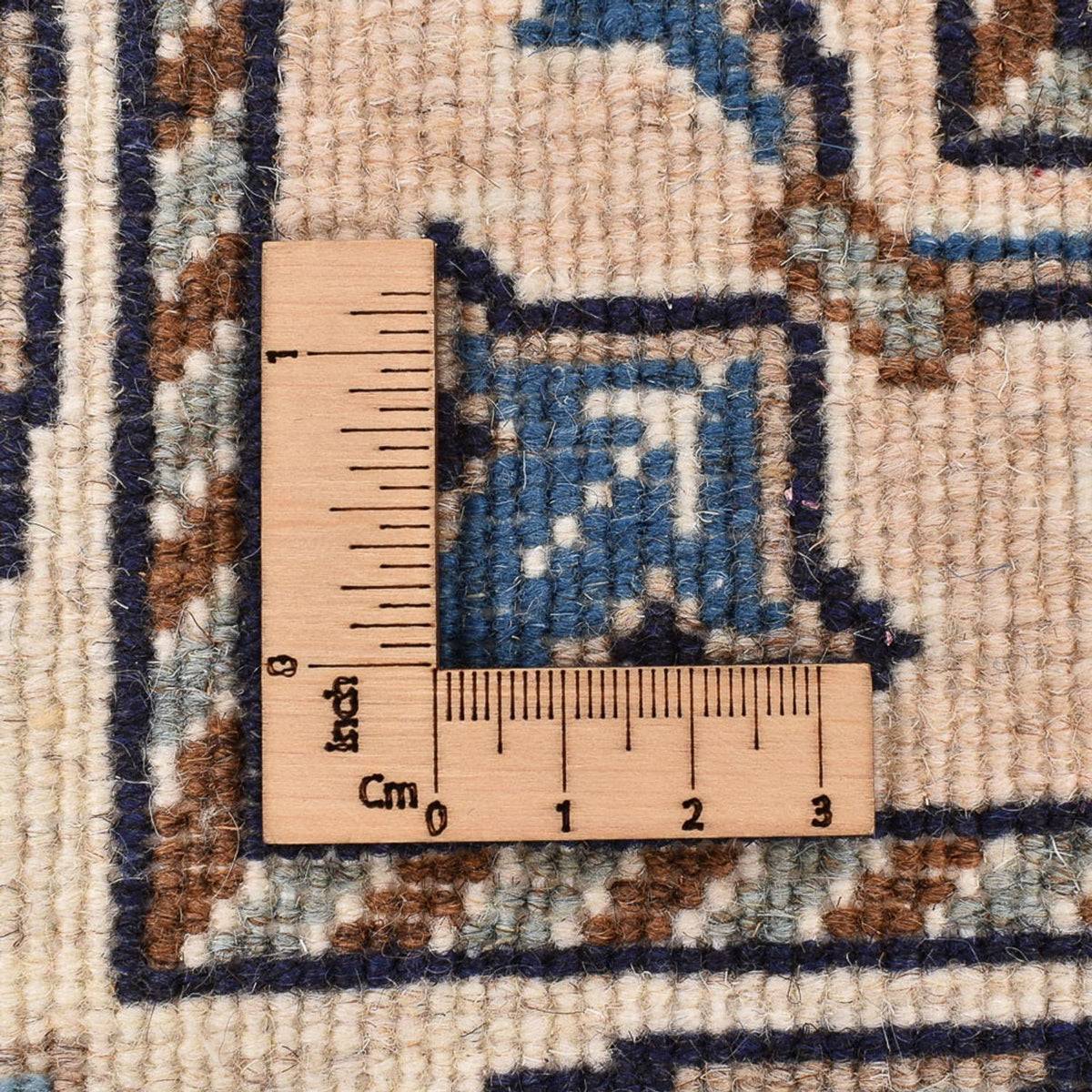 Perzisch tapijt - Nain - 237 x 165 cm - donkerblauw