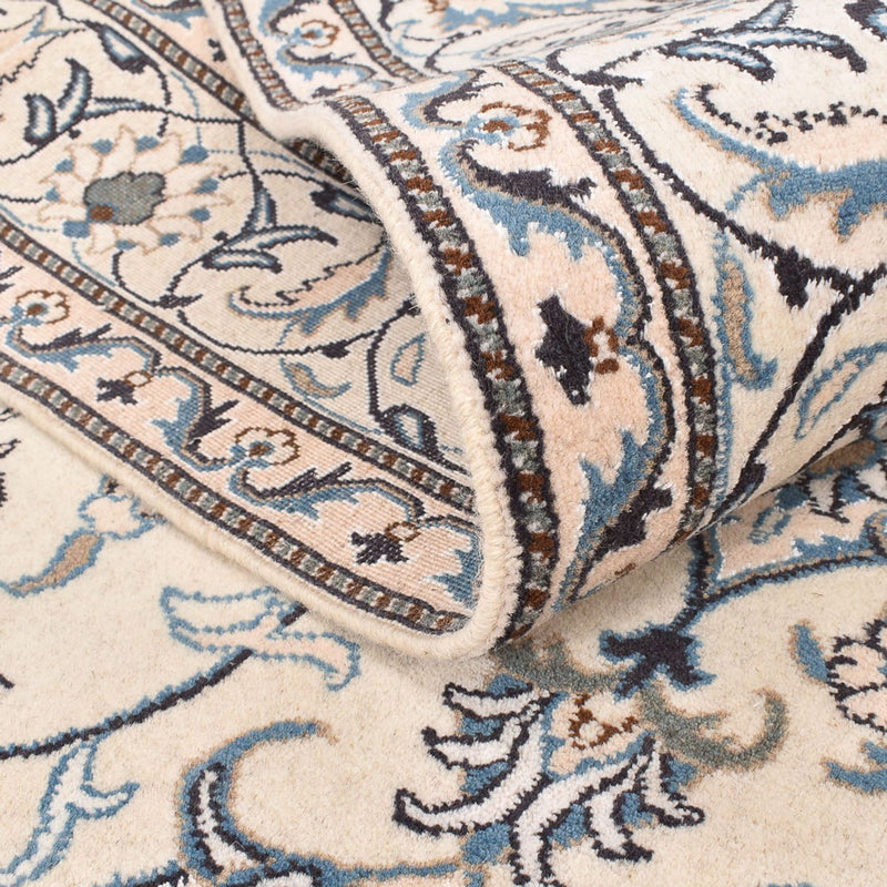 Perzisch tapijt - Nain - 239 x 170 cm - licht beige