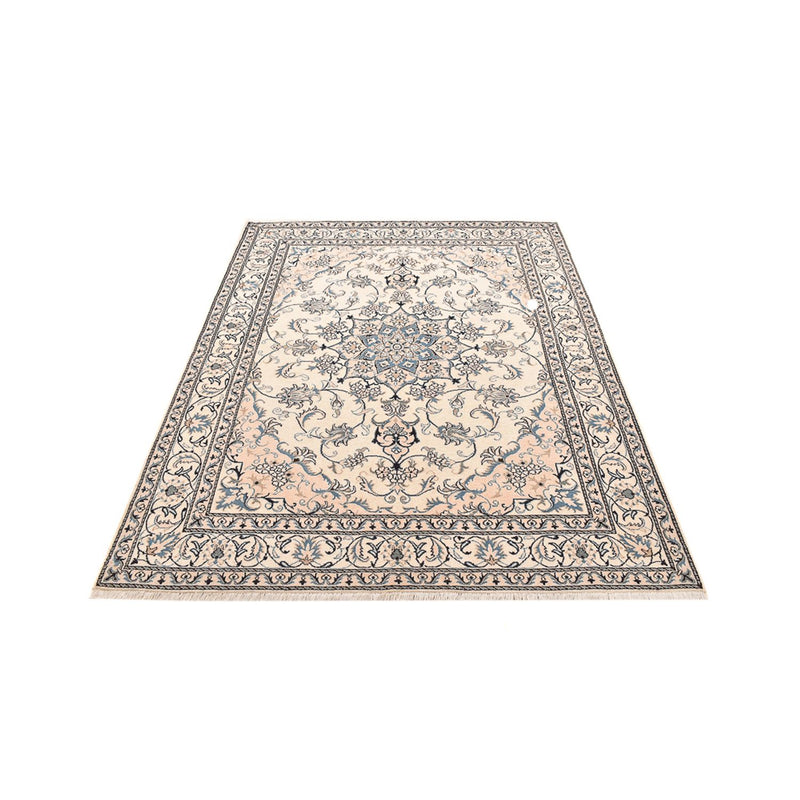 Perzisch tapijt - Nain - 237 x 167 cm - licht beige