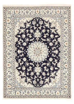 Perzisch tapijt - Nain - 237 x 169 cm - donkerblauw