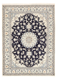 Perzisch tapijt - Nain - 237 x 169 cm - donkerblauw