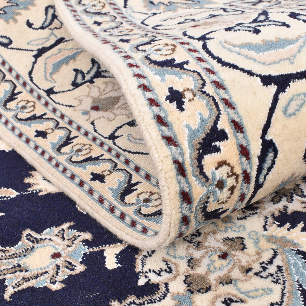 Perzisch tapijt - Nain - 237 x 169 cm - donkerblauw