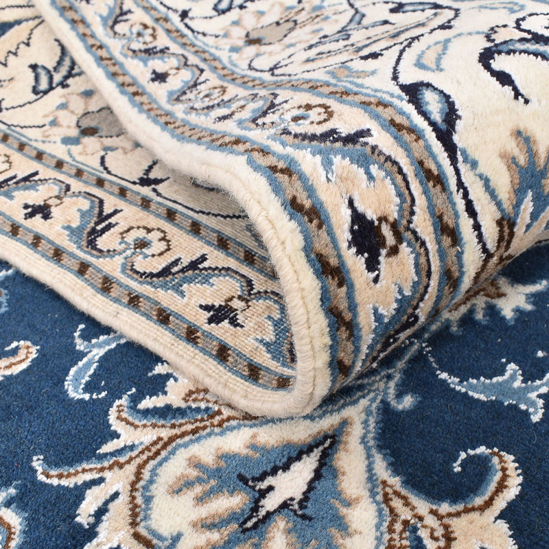 Perzisch tapijt - Nain - 247 x 167 cm - donkerblauw