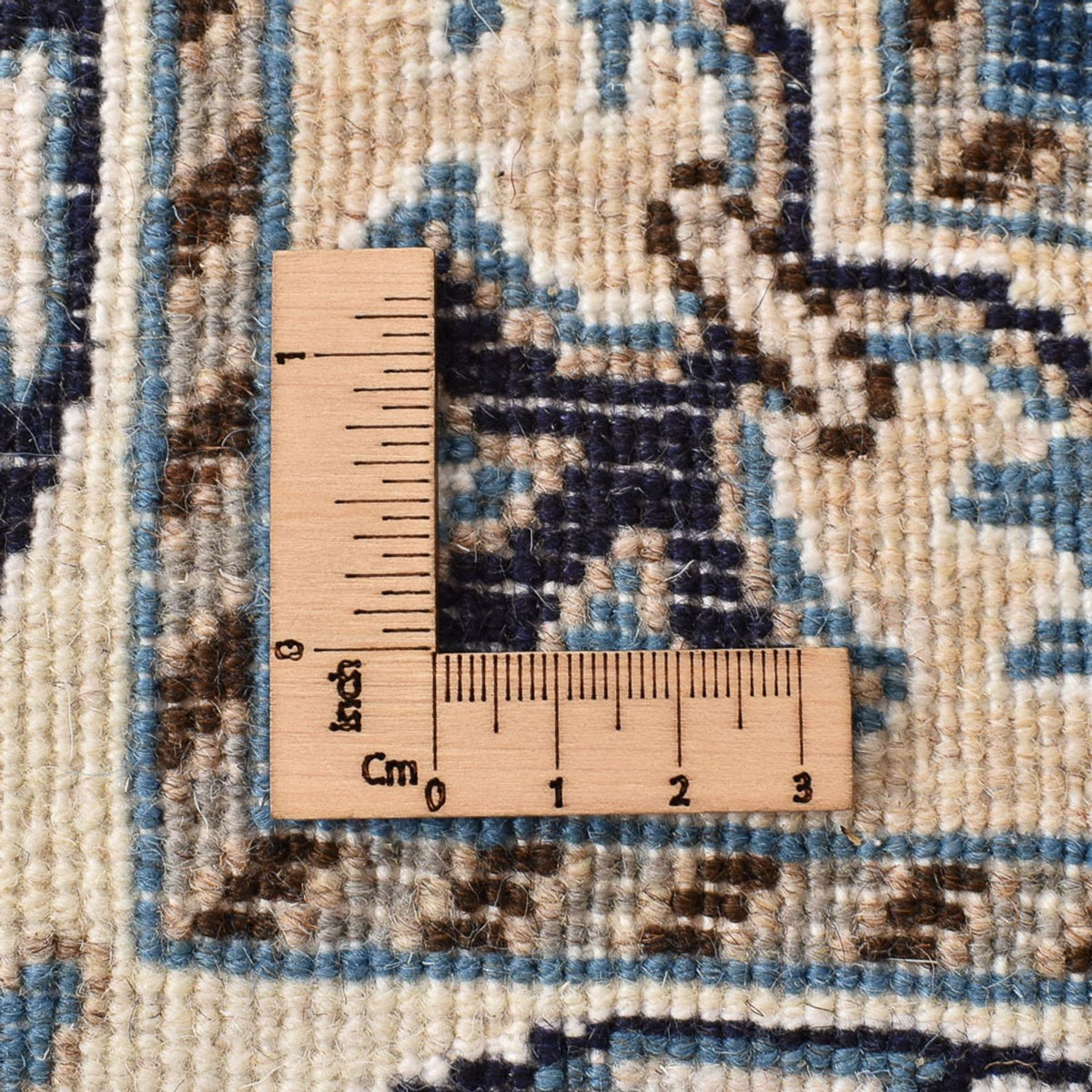 Perzisch tapijt - Nain - 247 x 167 cm - donkerblauw