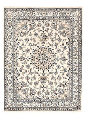 Perzisch tapijt - Nain - 236 x 164 cm - licht beige