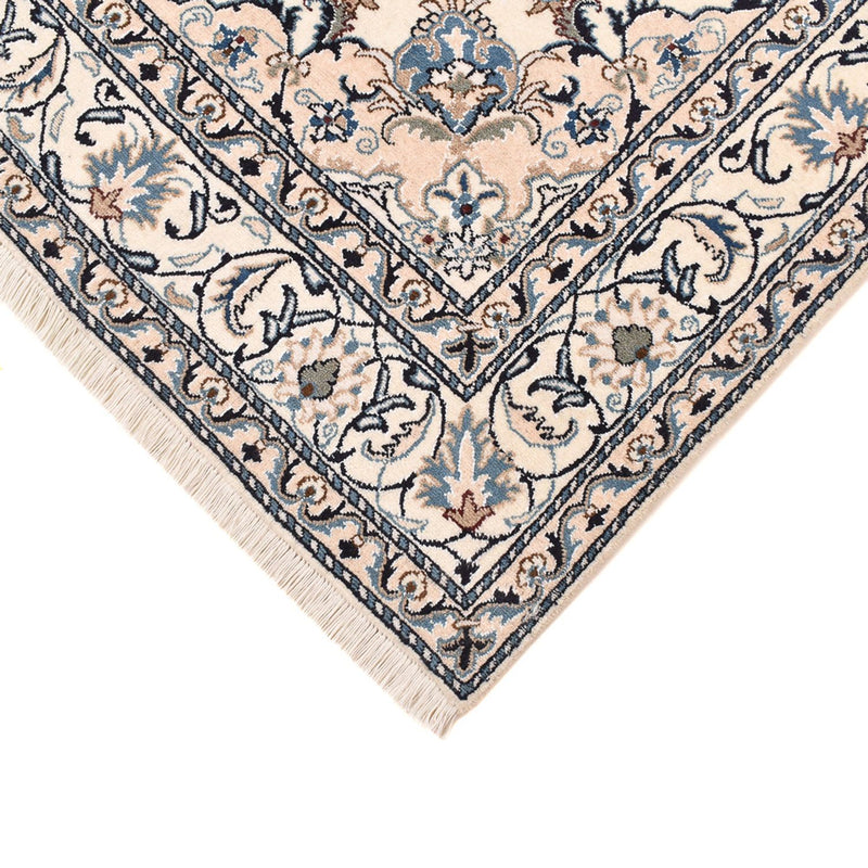 Perzisch tapijt - Nain - 236 x 164 cm - licht beige