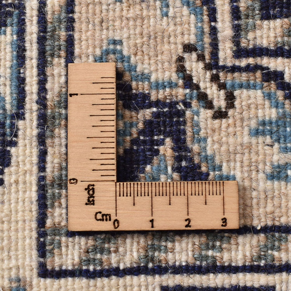 Perzisch tapijt - Nain - 245 x 167 cm - donkerblauw