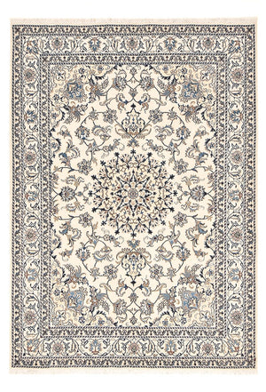 Perzisch tapijt - Nain - 237 x 163 cm - licht beige