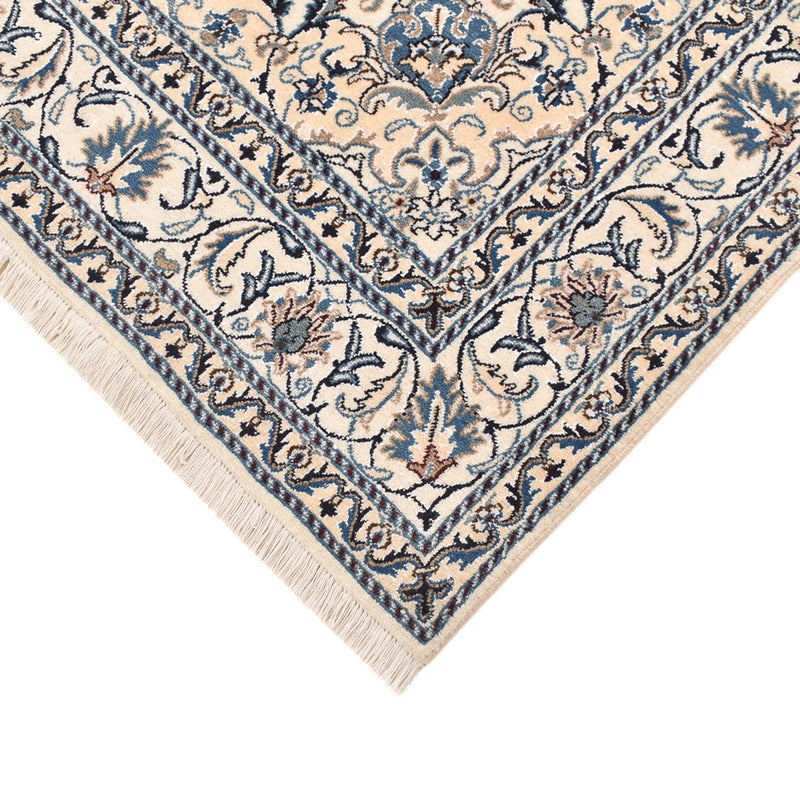 Perzisch tapijt - Nain - 237 x 163 cm - licht beige