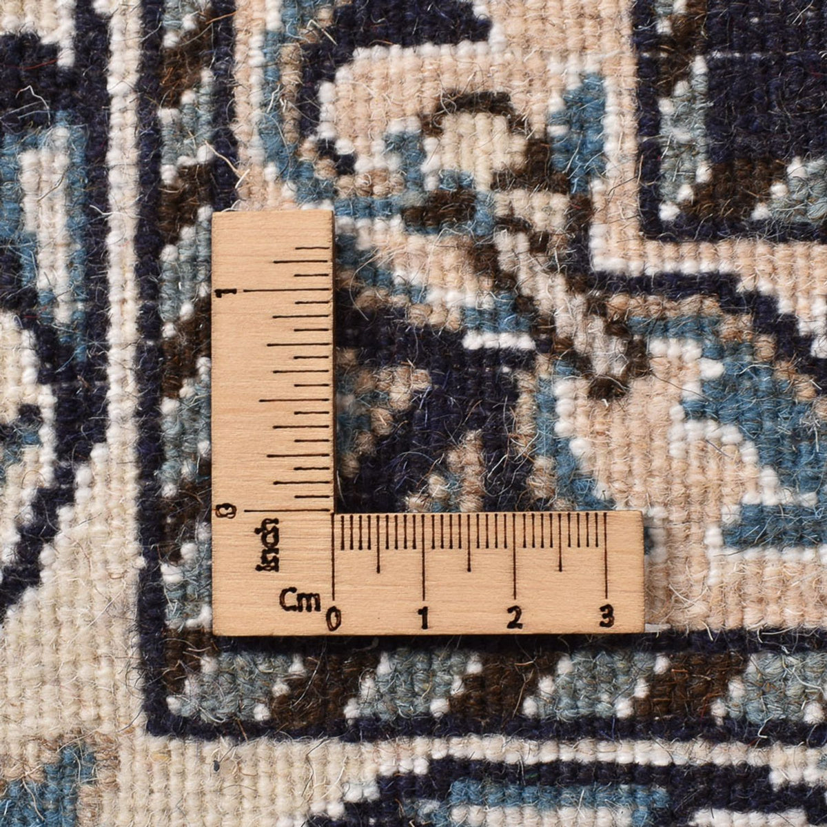 Perzisch tapijt - Nain - 242 x 165 cm - donkerblauw